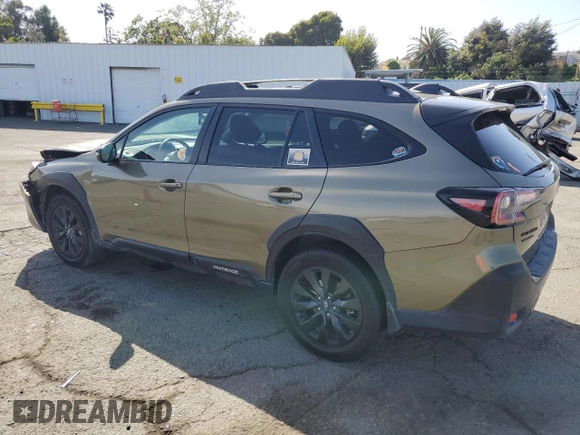 2023 Subaru Outback Onyx with VIN 4S4BTAJC5P3103613, listed as a Copart auction lot 54275675 with 50,500 mi miles and Salvage title. Bid and sale history available at DreamBid. Image 2.