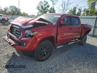 2022 Toyota Tacoma SR with VIN 3TYAX5GN5NT061397, listed as a Copart auction lot 54817565 with 23,198 mi miles and Salvage title. Bid and sale history available at DreamBid. Image 1.