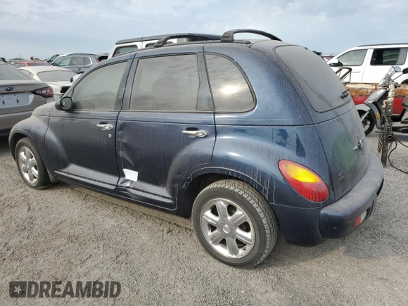 2003 Chrysler PT Cruiser Limited with VIN 3C8FY68B43T525676, listed as a Copart auction lot 76302814 with 0 mi miles and Salvage Title. Bid and sale history available at carsss.com. Image 2.