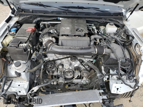 2023 Nissan Frontier SV with VIN 1N6ED1FJ9PN653677, listed as a Copart auction lot 43245835 with 20,594 mi miles and Salvage title. Bid and sale history available at DreamBid. Image 13.