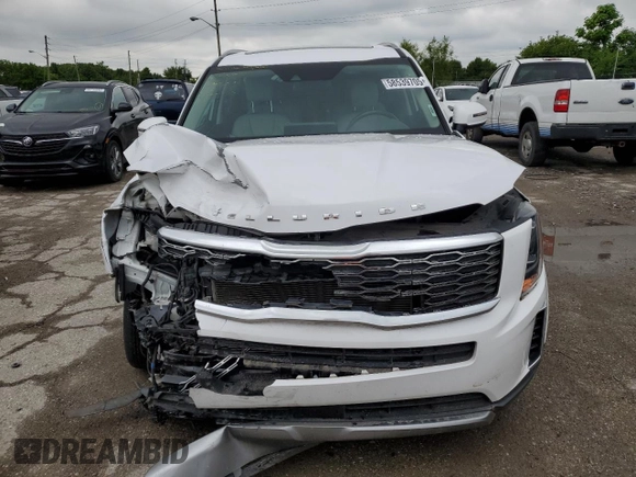 2021 Kia Telluride S with VIN 5XYP64HC1MG143543, listed as a Copart auction lot 58539705 with 90,841 mi miles and Salvage title. Bid and sale history available at DreamBid. Image 5.