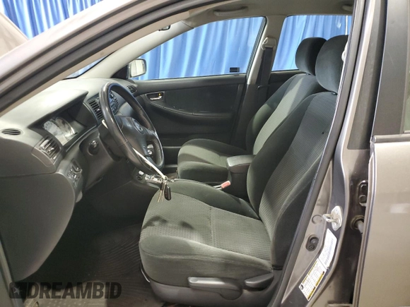 2007 Toyota Corolla CE with VIN 1NXBR32E87Z850725, listed as a Copart auction lot 54603755 with 158,686 mi miles and Clean title. Bid and sale history available at DreamBid. Image 7.