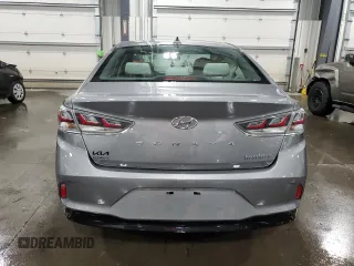 2018 Hyundai Sonata Hybrid SE with VIN KMHE24L37JA082376, listed as a Copart auction lot 76261834 with 97,486 mi miles and Salvage Title. Bid and sale history available at carsss.com. Image 6.