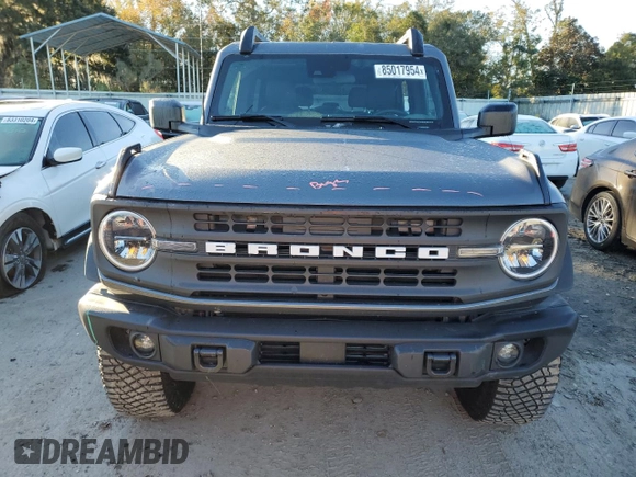 2024 Ford Bronco Black Diamond with VIN 1FMDE1AH3RLA71844, listed as a Copart auction lot 85017954 with 4,689 mi miles and Salvage Title. Bid and sale history available at DreamBid. Image 5.