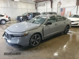 2025 Honda Accord Sport with VIN 1HGCY2F55SA028864, listed as a Copart auction lot 60271005 with 2,550 mi miles and Salvage title. Bid and sale history available at DreamBid. Image 1.
