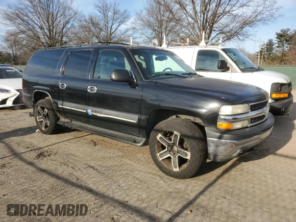 2002 Chevrolet Suburban LS with VIN 1GNFK16Z82J135148, listed as a Copart auction lot 45701285 with 270,757 mi miles and Salvage Title. Bid and sale history available at carsss.com. Image 4.