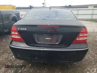 2002 Mercedes-Benz C 230/260/280/320 with VIN WDBRF64J62E002996, listed as a Copart auction lot 64848584 with 165,724 mi miles and Salvage Title. Bid and sale history available at DreamBid. Image 6.