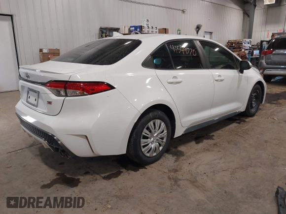 2022 Toyota Corolla SE with VIN 5YFS4MCEXNP121935, listed as a IAAI auction lot 41549770 with 47,155 mi miles and . Bid and sale history available at DreamBid. Image 4.