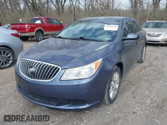 2013 Buick LaCrosse with VIN 1G4GA5ER6DF179756, listed as a IAAI auction lot 41880578 with 66,450 mi miles and . Bid and sale history available at DreamBid. Image 2.