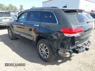 2014 Jeep Grand Cherokee Limited with VIN 1C4RJEBM4EC353610, listed as a IAAI auction lot 41830079 with 168,160 mi miles. Bid and sale history available at carsss.com. Image 3.