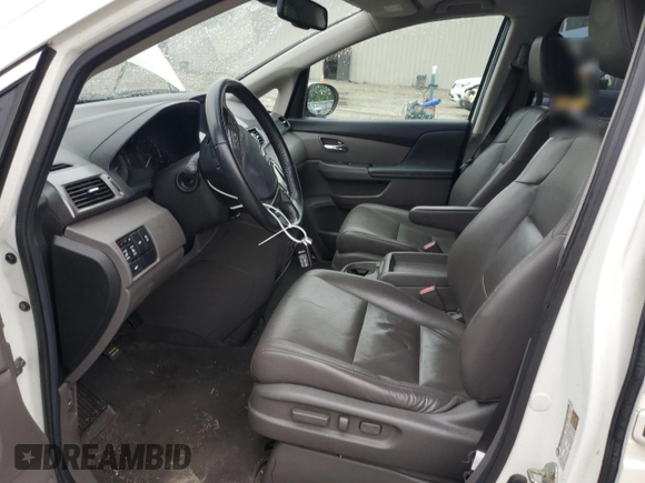 2014 Honda Odyssey EX-L with VIN 5FNRL5H63EB079306, listed as a Copart auction lot 57170635 with 256,140 mi miles and Clean title. Bid and sale history available at DreamBid. Image 7.