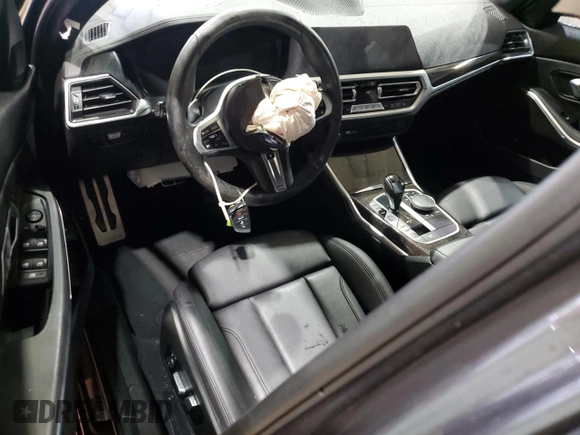 2021 BMW 3 Series 330i xDrive with VIN 3MW5R7J03M8C21135, listed as a Copart auction lot 60103245 with Not provided miles and Salvage title. Bid and sale history available at DreamBid. Image 8.