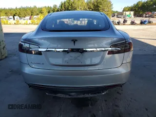 2013 Tesla Model S with VIN 5YJSA1DNXDFP04134, listed as a Copart auction lot 76516714 with 150,560 mi miles and Clean title. Bid and sale history available at DreamBid. Image 6.
