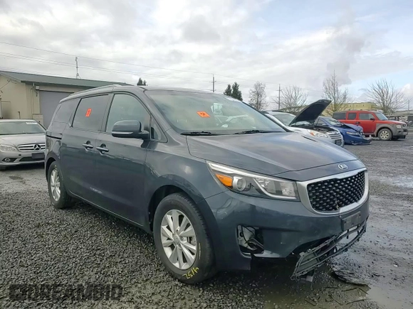 2015 Kia Sedona LX with VIN KNDMB5C19F6031606, listed as a Copart auction lot 51302835 with 96,356 mi miles and Salvage Title. Bid and sale history available at DreamBid. Image 11.