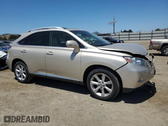 2011 Lexus RX 350 z VIN 2T2ZK1BA6BC042903, wystawiony jako Copart lot #57523015 z przebiegiem 101 058 mil mil oraz Szkoda całkowita • Salvage title. Historia ofert i sprzedaży dostępna na DreamBid. Obrazek 4.
