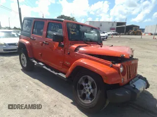 2015 Jeep Wrangler Unlimited Wrangler X with VIN 1C4BJWEG9FL613272, listed as a IAAI auction lot 41480083 with Not provided miles and . Bid and sale history available at DreamBid. Image 1.