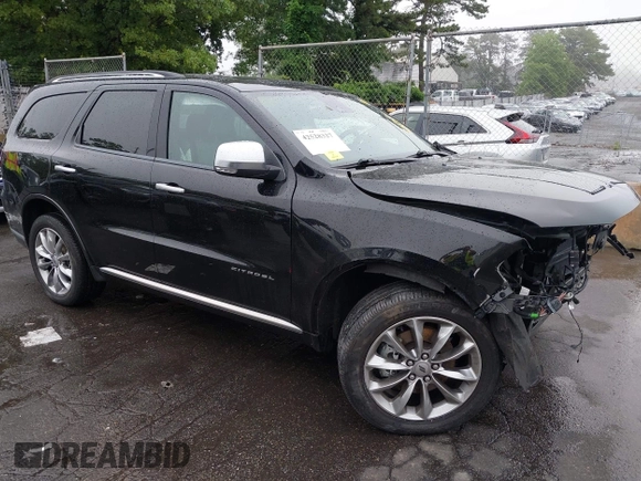 2023 Dodge Durango Citadel with VIN 1C4RDJEG1PC582304, listed as a IAAI auction lot 42528327 with 9,896 mi miles and . Bid and sale history available at DreamBid. Image 1.