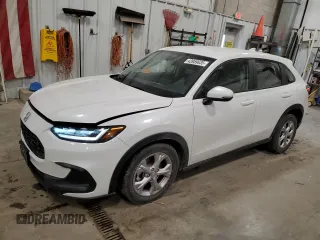 2024 Honda HR-V LX with VIN 3CZRZ2H3XRM772792, listed as a Copart auction lot 43959635 with 4,163 mi miles and Salvage title. Bid and sale history available at DreamBid. Image 1.