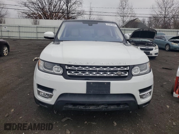 2016 Land Rover Range Rover Sport V6 HSE with VIN SALWR2PF1GA660146, listed as a Copart auction lot 51241655 with 57,282 mi miles and Salvage Title. Bid and sale history available at carsss.com. Image 5.