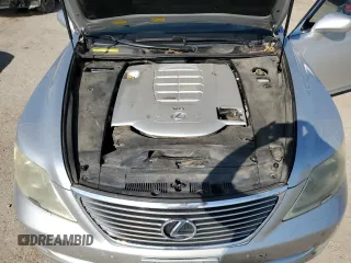 2009 Lexus LS 460 with VIN JTHCL46F795001457, listed as a Copart auction lot 69957804 with 143,649 mi miles and Salvage Title. Bid and sale history available at DreamBid. Image 11.