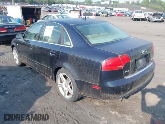 2007 Audi A4 2.0T with VIN WAUDF78E47A203824, listed as a IAAI auction lot 42367667 with 211,061 mi miles and . Bid and sale history available at DreamBid. Image 3.