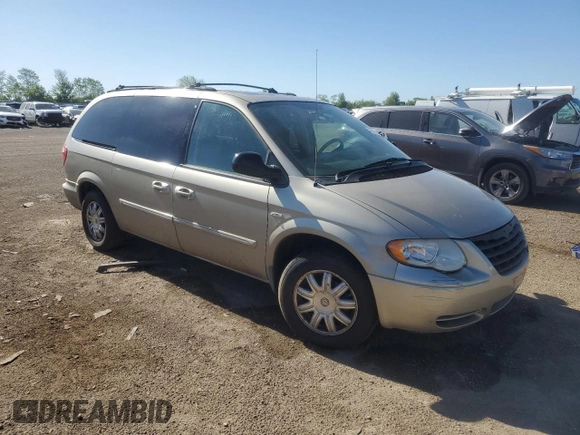2006 Chrysler Town & Country Touring with VIN 2A4GP54L76R688566, listed as a Copart auction lot 57296875 with 176,332 mi miles and Salvage title. Bid and sale history available at DreamBid. Image 4.
