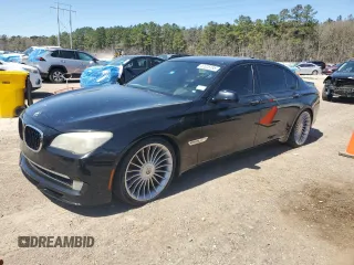 2012 BMW 7 Series 750Li with VIN WBAKB8C59CC448133, listed as a Copart auction lot 47325195 with 0 mi miles and Clean Title. Bid and sale history available at carsss.com. Image 1.