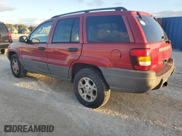 2002 Jeep Grand Cherokee with VIN 1J8GX38S82C176323, listed as a Copart auction lot 78520444 with 206,258 mi miles and Salvage title. Bid and sale history available at DreamBid. Image 2.