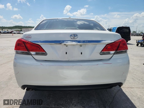 2011 Toyota Avalon with VIN 4T1BK3DBXBU376423, listed as a Copart auction lot 60820265 with 203,072 mi miles and Salvage title. Bid and sale history available at DreamBid. Image 6.