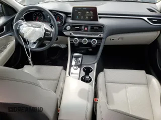 2021 Genesis G70 2.0T with VIN KMTG64LA9MU076535, listed as a Copart auction lot 42027754 with 20,446 mi miles. Bid and sale history available at carsss.com. Image 8.