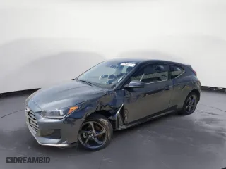 2019 Hyundai Veloster 2.0 with VIN KMHTG6AF4KU018331, listed as a Copart auction lot 50381563 with 60,095 mi miles. Bid and sale history available at carsss.com. Image 1.