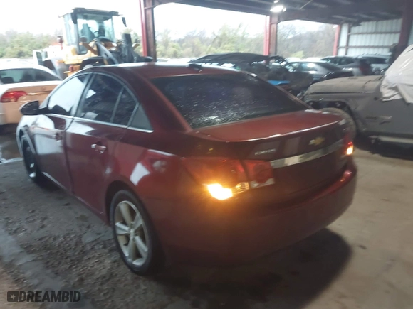 2015 Chevrolet Cruze LT with VIN 1G1PE5SB6F7206220, listed as a IAAI auction lot 41181869 with 182,609 mi miles. Bid and sale history available at carsss.com. Image 3.
