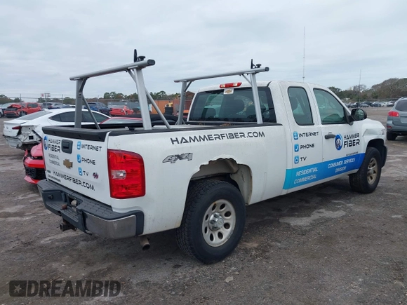 2011 Chevrolet Silverado 1500 Work Truck with VIN 1GCRKPEA6BZ131637, listed as a IAAI auction lot 41487549 with 217,009 mi miles and . Bid and sale history available at DreamBid. Image 4.