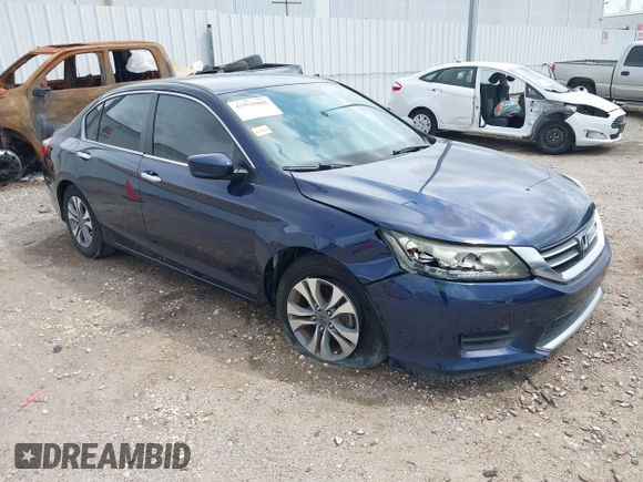 2014 Honda Accord LX with VIN 1HGCR2F36EA205759, listed as a IAAI auction lot 41925082 with 80,757 mi miles and . Bid and sale history available at carsss.com. Image 1.