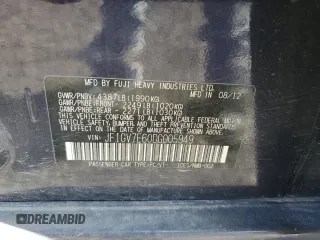 2013 Subaru Impreza Sedan WRX WRX with VIN JF1GV7E60DG005949, listed as a Copart auction lot 72723914 with 104,011 mi miles and Salvage Title. Bid and sale history available at carsss.com. Image 14.