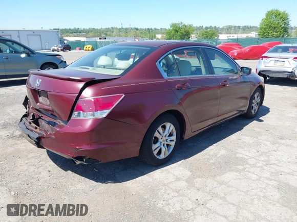 2009 Honda Accord LX-P with VIN 1HGCP26429A041608, listed as a IAAI auction lot 42134875 with 131,381 mi miles and . Bid and sale history available at DreamBid. Image 4.