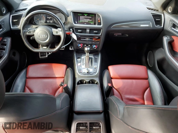 2017 Audi SQ5 Premium Plus with VIN WA1CCAFP7HA009440, listed as a Copart auction lot 62433294 with 83,790 mi miles and Salvage Title. Bid and sale history available at DreamBid. Image 8.