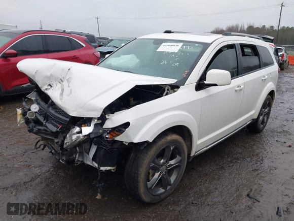 2015 Dodge Journey Crossroad with VIN 3C4PDCGG1FT548706, listed as a IAAI auction lot 41568038 with 142,435 mi miles and . Bid and sale history available at DreamBid. Image 2.