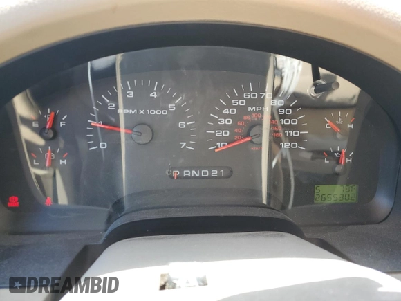 2006 Ford F-150 XLT with VIN 1FTPW12V06KD62600, listed as a Copart auction lot 53317675 with 265,530 mi miles and Clean Title. Bid and sale history available at carsss.com. Image 9.