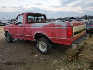 1992 Ford F-150 z VIN 1FTDF15N7NNA66551, wystawiony jako Copart lot #44051595 z przebiegiem 137 522 mil mil oraz Czysty tytuł • Clean title. Historia ofert i sprzedaży dostępna na DreamBid. Obrazek 2.