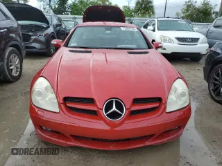 2005 Mercedes-Benz SLK-Class with VIN WDBWK56F25F037759, listed as a Copart auction lot 73994784 with 79,293 mi miles and Non Repairable. Bid and sale history available at carsss.com. Image 5.