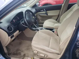 2006 Mazda 6 S Sport VE with VIN 1YVHP82D865M04666, listed as a Copart auction lot 51574375 with 130,021 mi miles and Salvage Title. Bid and sale history available at carsss.com. Image 7.