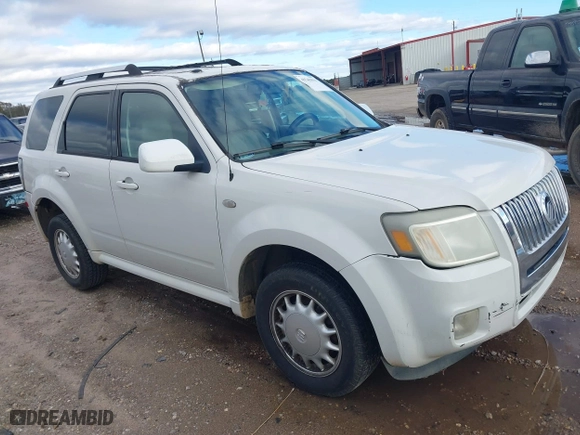 2009 Mercury Mariner Premier with VIN 4M2CU87G69KJ08671, listed as a IAAI auction lot 41243011 with 247,168 mi miles. Bid and sale history available at carsss.com. Image 1.