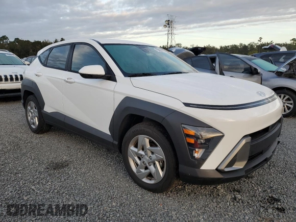 2024 Hyundai Kona Essential with VIN KM8HA3AB9RU116770, listed as a Copart auction lot 76826014 with Not Provided miles and Non Repairable. Bid and sale history available at DreamBid. Image 4.