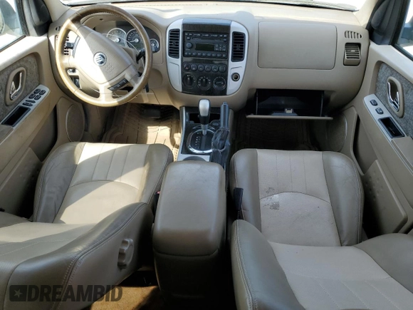 2005 Mercury Mariner Luxury с VIN 4M2CU57175DJ26167, выставлен на аукционе Copart как лот 50492065 с пробегом 89 736 миль миль и Списание • Salvage title. История ставок и продаж доступна на DreamBid. Изображение 8.