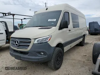 2021 Mercedes-Benz Sprinter with VIN W1Y4ECVY0MT080290, listed as a Copart auction lot 87269454 with 30,092 mi miles and Salvage Title. Bid and sale history available at DreamBid. Image 1.