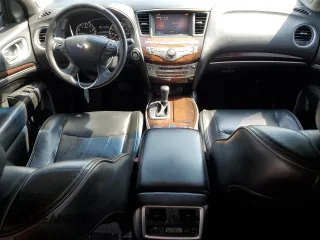 2015 Infiniti QX60 with VIN 5N1AL0MM4FC512128, listed as a Copart auction lot 57683725 with 148,406 mi miles and Salvage title. Bid and sale history available at DreamBid. Image 8.