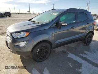 2020 Ford EcoSport SE with VIN MAJ3S2GE1LC346846, listed as a Copart auction lot 49574665 with 65,372 mi miles and Salvage Title. Bid and sale history available at carsss.com. Image 1.