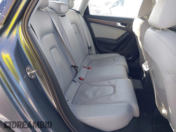 2015 Audi A4 Premium Plus with VIN WAUFFAFL6FN004207, listed as a IAAI auction lot 41639153 with 62,409 mi miles. Bid and sale history available at carsss.com. Image 8.