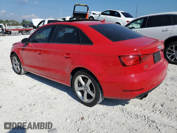 2015 Audi A3 1.8T Premium with VIN WAUACGFF0F1023603, listed as a Copart auction lot 71322112 with 83,730 mi miles. Bid and sale history available at carsss.com. Image 2.